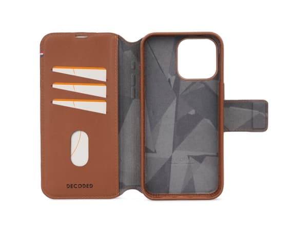 Decoded D24IPO15PMDW5TN, Plånbok, Apple, iPhone 15 Pro Max, 17 cm (6.7"), Tan