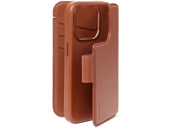 Decoded D24IPO15PMDW5TN, Plånbok, Apple, iPhone 15 Pro Max, 17 cm (6.7"), Tan
