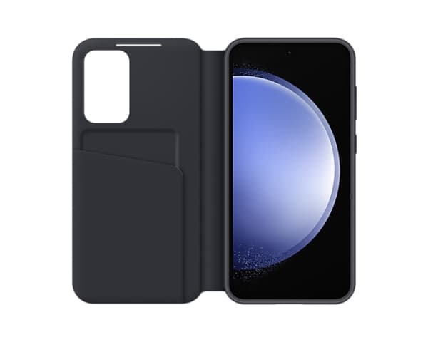 Samsung EF-ZS711 - Flipomslag til mobiltelefon - sort - for Galaxy S23 FE
