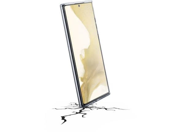 Cellularline Clear Strong, Suojus, Samsung, Galaxy S23 Ultra, 17,3 cm (6.8"), Läpinäkyvä