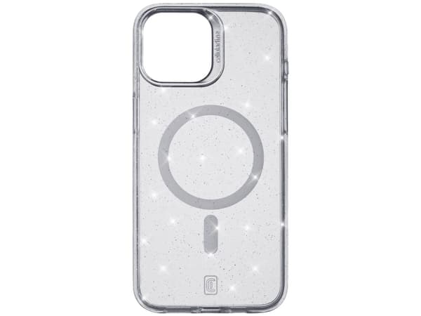 Cellularline Sparkle Mag, Suojus, Apple, iPhone 15, 15,5 cm (6.1"), Läpinäkyvä