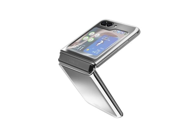 Cellularline Clear Case - Galaxy Z Flip5, Cover, Samsung, Galaxy Z Flip 5, 17 cm (6.7"), Transparent