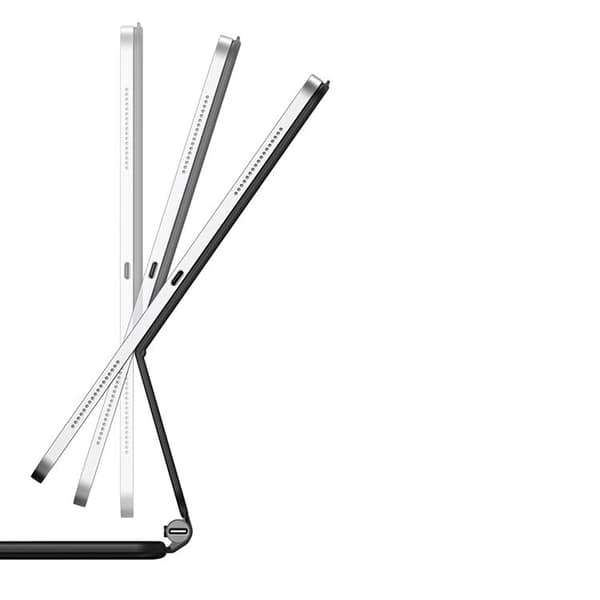 Dux Ducis iPad Pro 12.9 English Keyboard Skal MK Series - Svart