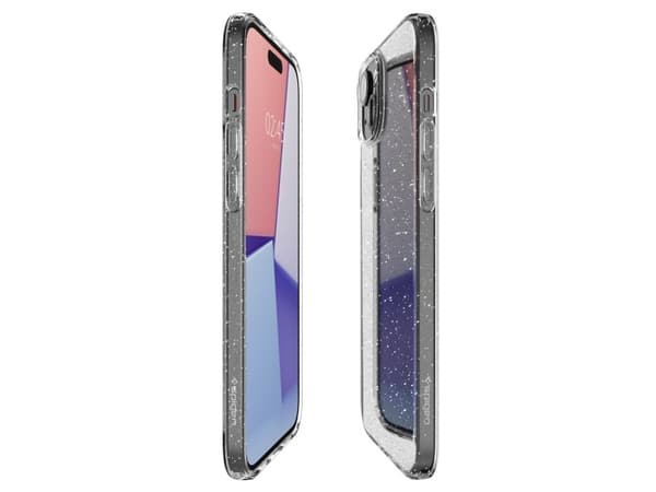 Spigen ACS06788, Suojus, Apple, iPhone 15, 15,5 cm (6.1"), Läpinäkyvä