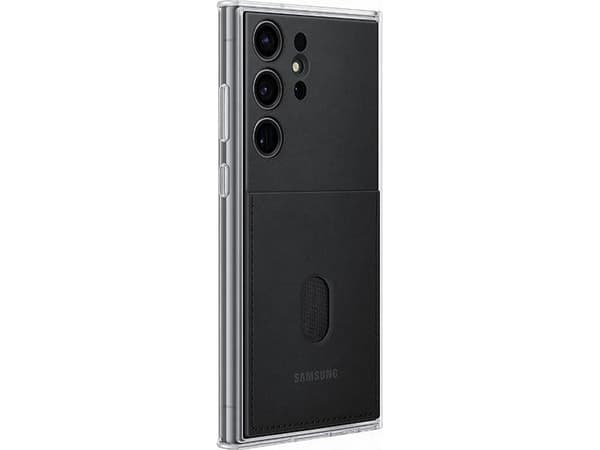 Samsung Veske Samsung EF-MS918CB S23 Ultra S918 svart/svart Rammedeksel