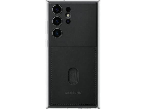 Samsung Veske Samsung EF-MS918CB S23 Ultra S918 svart/svart Rammedeksel
