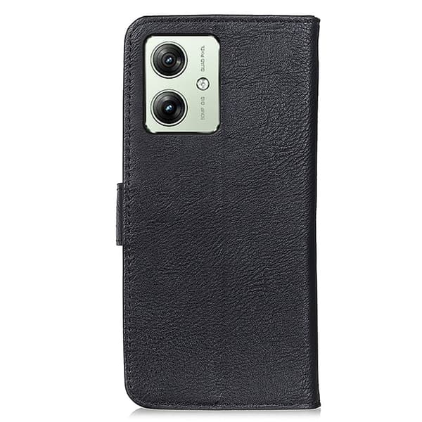 KHAZNEH Motorola Moto G54 Plånboksfodral - Svart