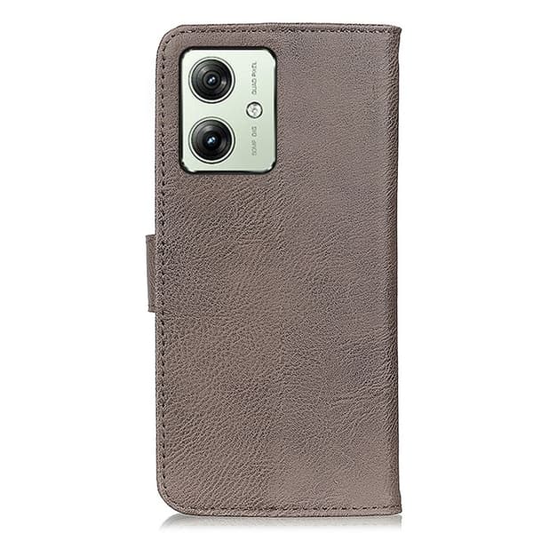 KHAZNEH Motorola Moto G54 Plånboksfodral - Khaki