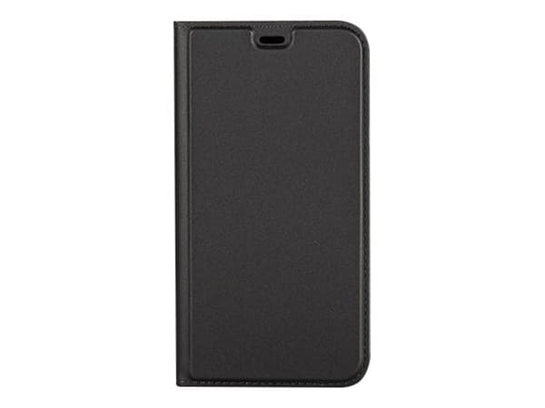 X-Shield - Vikbart fodral för mobiltelefon - polyuretan, termoplastisk polyuretan (TPU) - svart - för Apple iPhone 11