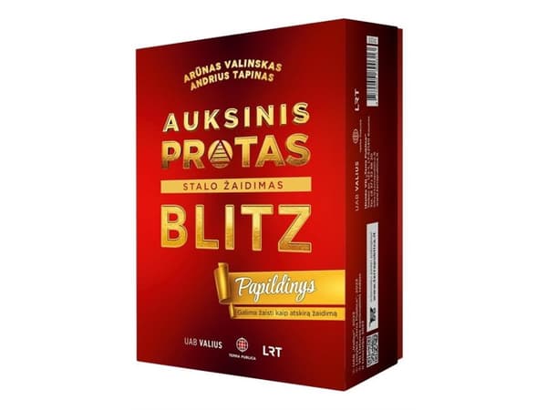 LAUTAPELI AUKSINIS PROTAS.BLITZ PAPILD PAPILD