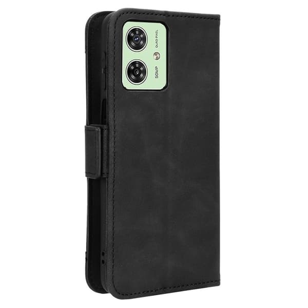 Motorola Moto G54 5G telefon tegnebog med flere kortspor - sort