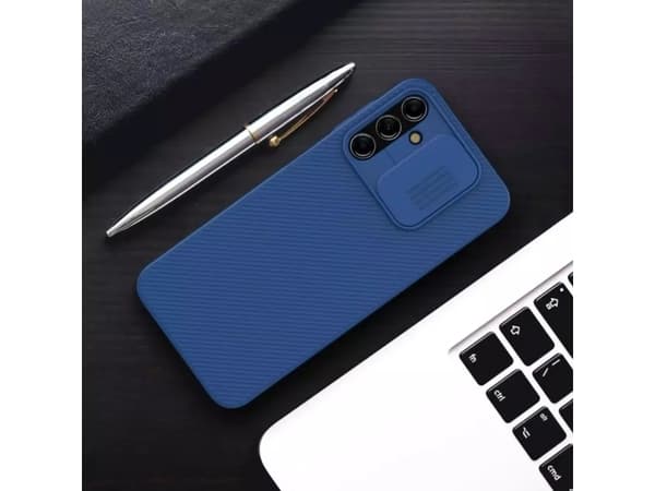 Nillkin Etui Nillkin Camshield til Samsung Galaxy A14 5G Blå