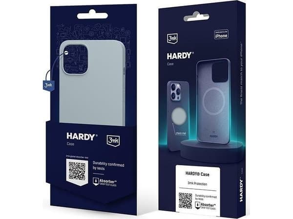 Deksel 3MK 3MK Hardy Deksel iPhone 14 Plus 6,7" blå/sierrablå MagSafe