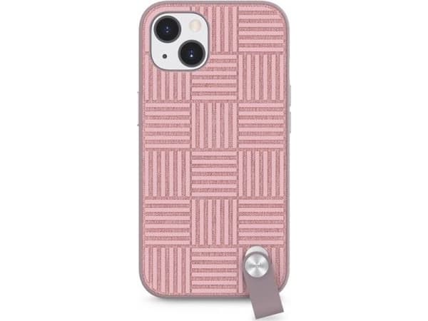 Moshi 99MO117311, Suojus, Apple, iPhone 13, 15,5 cm (6.1"), Vaaleanpunainen, Ruusu