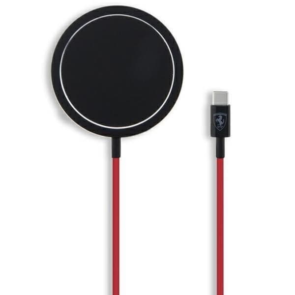 Ferrari Magsafe Trådlös Laddare 15W - Svart