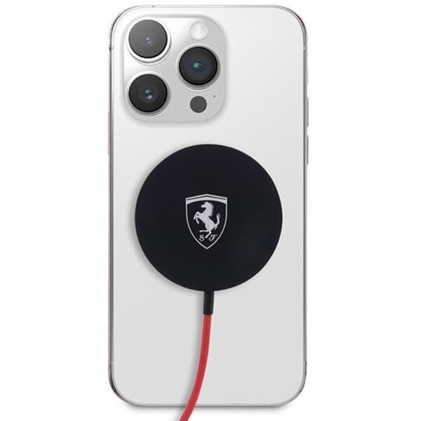 Ferrari Magsafe Trådlös Laddare 15W - Svart