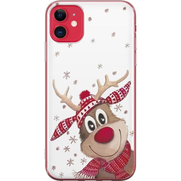 Apple iPhone 11 Gjennomsiktig deksel Rein Dverg Rudolf