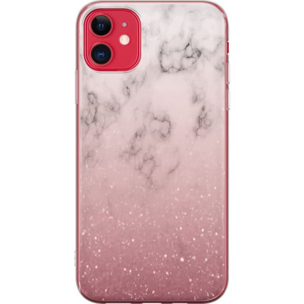 Apple iPhone 11 Gjennomsiktig deksel Glimmer og marmor