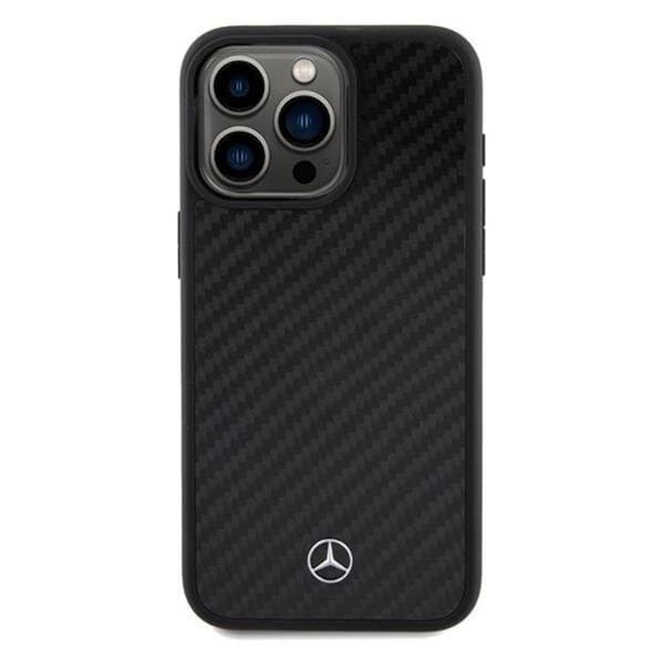 Mercedes iPhone 15 Pro Max Mobilskal Carbon Fiber Dynamic Line