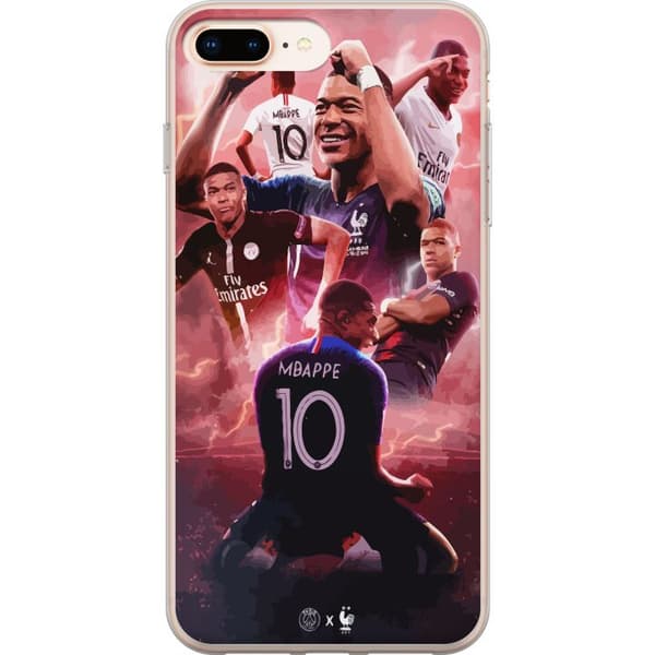 Apple iPhone 8 Plus Gennemsigtig cover Mbappe