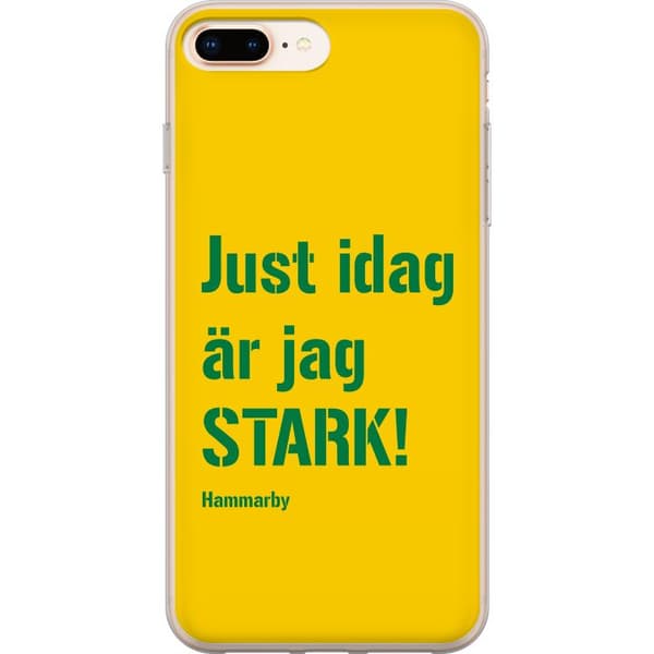 Apple iPhone 8 Plus Genomskinligt Skal Hammarby
