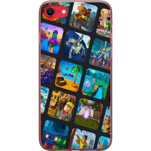 Apple iPhone 8 Gjennomsiktig deksel Roblox