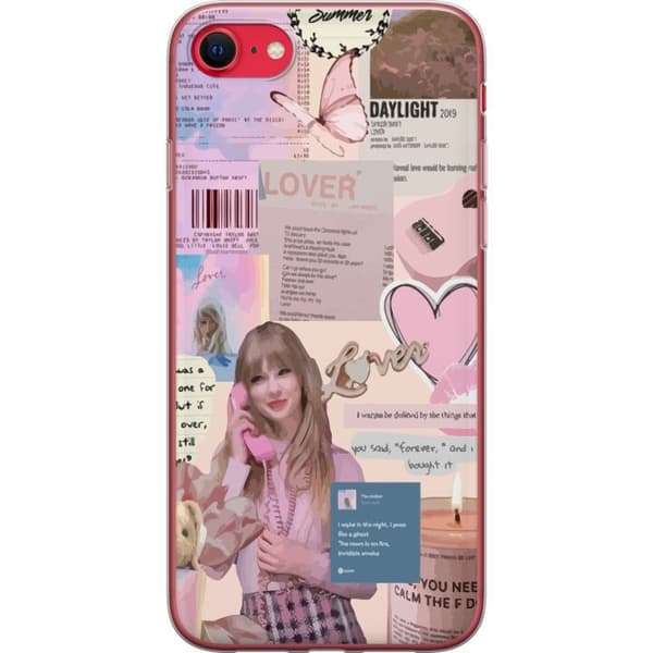 Apple iPhone 8 Gennemsigtig cover Taylor Swift