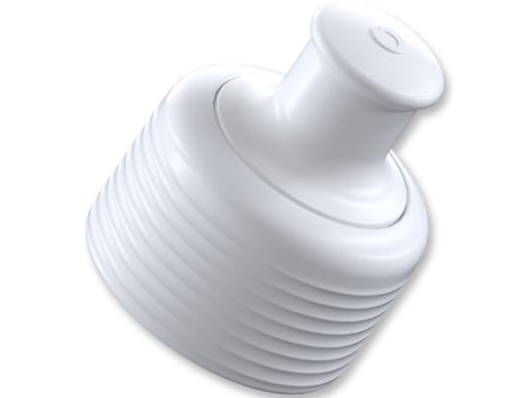 Chilly's sports cap, white, 260/500 ml