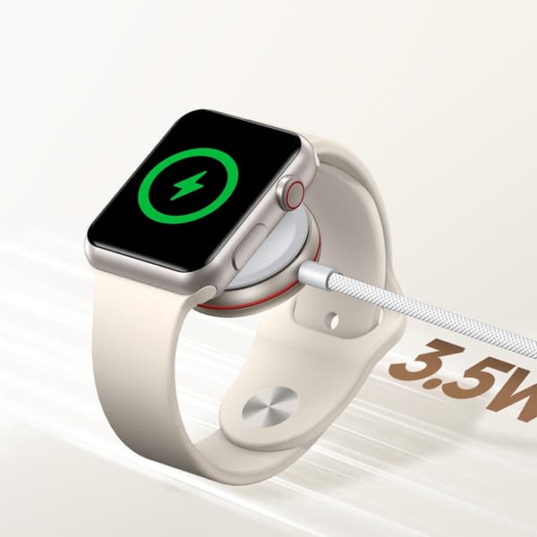 Joyroom Inductive Trådlös Laddare Apple Watch USB-C - Vit