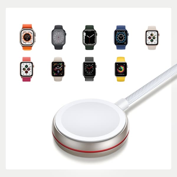 Joyroom Inductive Trådlös Laddare Apple Watch USB-C - Vit
