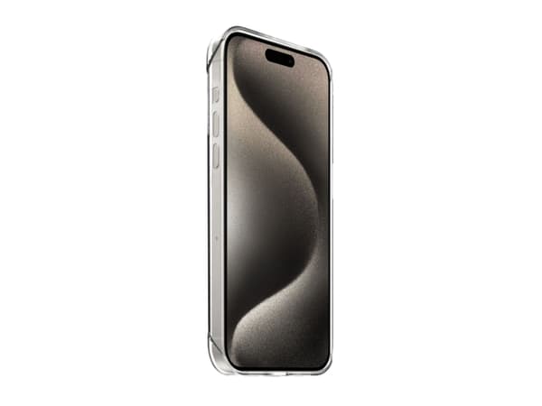 Just Mobile Tik mobilusis TENC? [Slim Fit], skirtas iPhone 15 Pro Max – Crystal