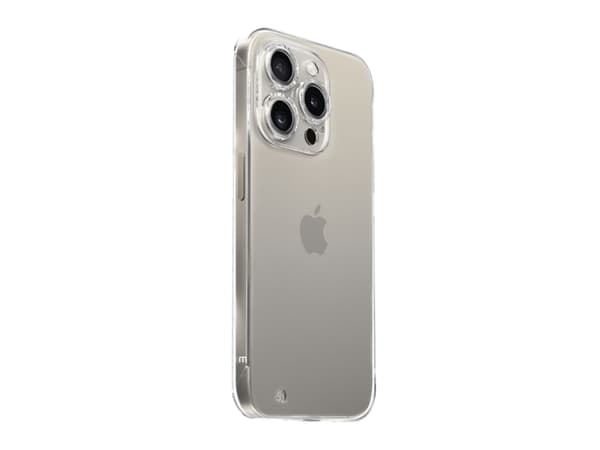 Just Mobile Tik mobilusis TENC? [Slim Fit], skirtas iPhone 15 Pro Max – Crystal