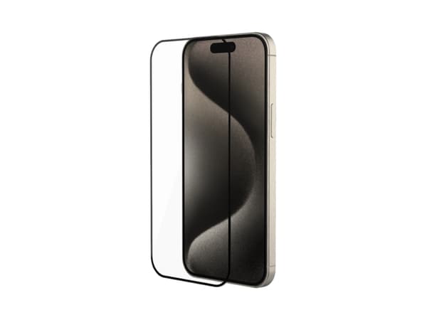 Just Mobile Tiesiog „Mobile Xkin“? 3D grūdintas stiklas, skirtas iPhone 15 Pro