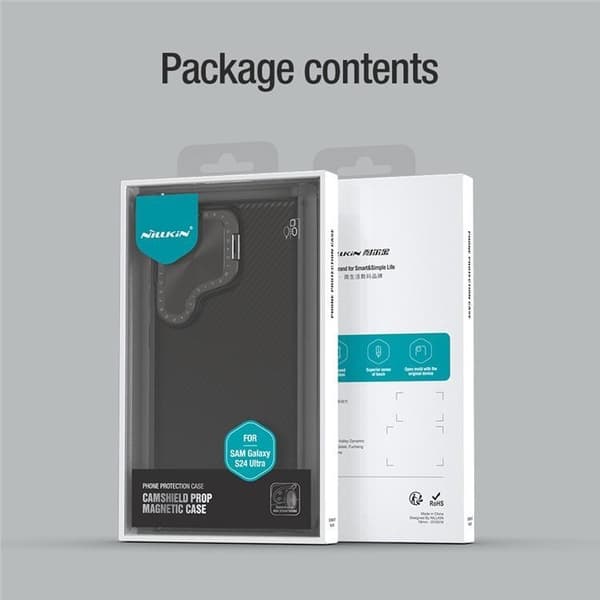 Nillkin Galaxy S24 Plus Mobilskal Magsafe CamShield Prop - Blå