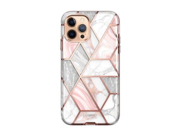 i-Blason Cosmo IPHONE2020-6.7- -SP-MARBLE, Omslag, Apple, iPhone 12 Max 6.7 2020, 17 cm (6.7"), Rosa