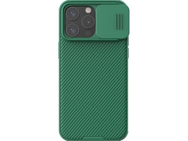 Nillkin CamShield Pro magnetisk deksel til iPhone 15 Pro med kamerabeskytter - Grønn