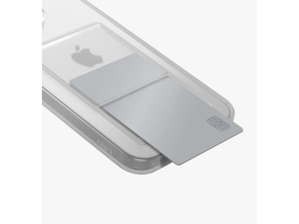 Uniq Air Fender ID, Cover, Apple, iPhone 15 Pro, 15.5 cm (6.1"), Transparent