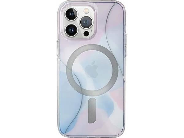 Uniq UNIQ etui Coehl Palette iPhone 15 Pro 6.1" Magnetic Charging niebieski/dusk blue