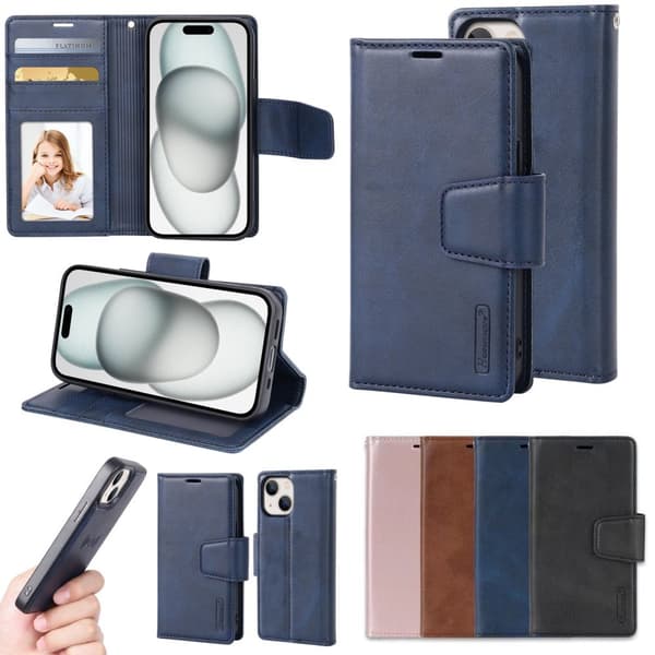iPhone 15 plus Multifunktionella Mobilfodral