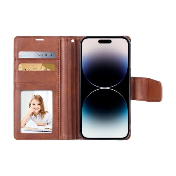 iPhone 15 plus Multifunktionella Mobilfodral