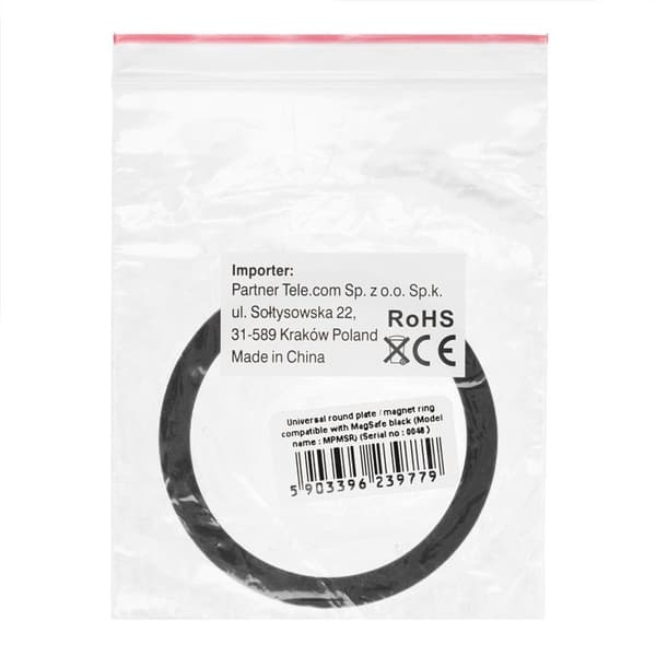 Universal Magsafe Ring Magnetic - Svart