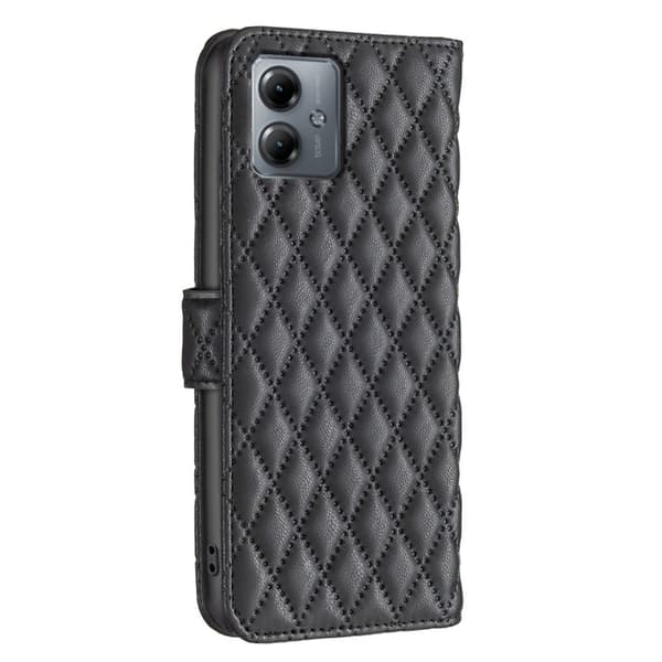BINFEN Lommebok-deksel Motorola Moto G14 4G - Svart