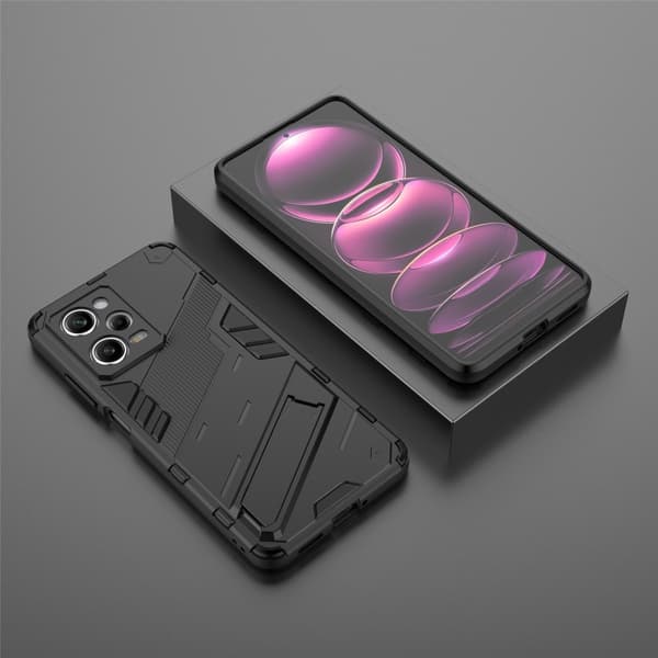 Til Xiaomi Redmi Note 12 Pro 5G Shell Case Hard+Soft TPU Stand