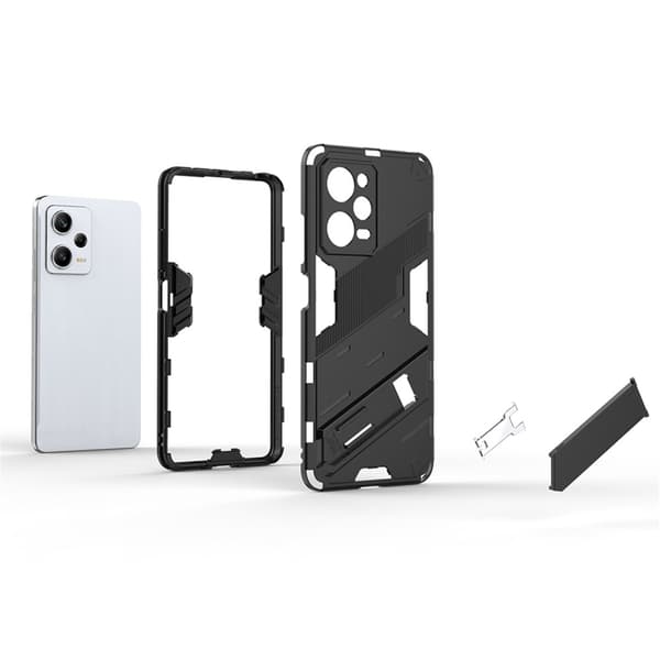 Til Xiaomi Redmi Note 12 Pro 5G Shell Case Hard+Soft TPU Stand