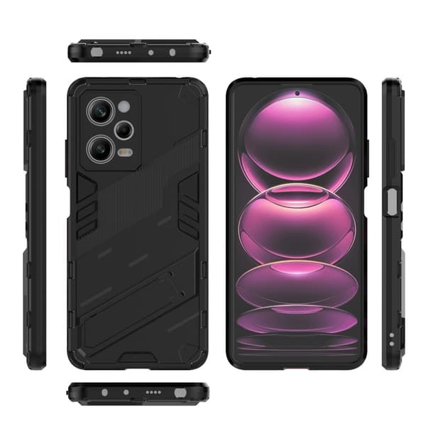 Til Xiaomi Redmi Note 12 Pro 5G Shell Case Hard+Soft TPU Stand