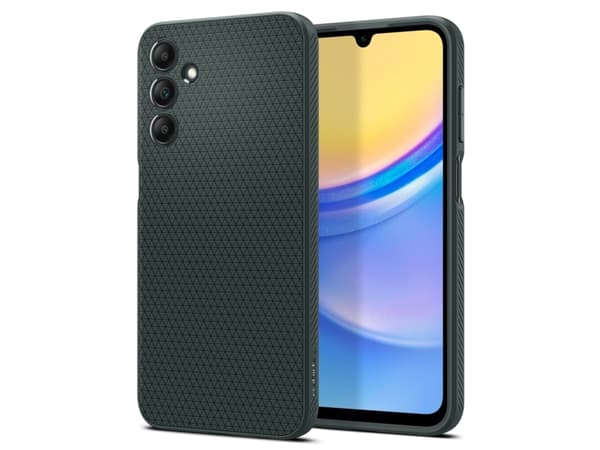 Spigen Liquid Air, suojakuori, Samsung, Galaxy A15 4G (2024), Galaxy A15 5G (2024), 16,5 cm (6,5"), vihreä