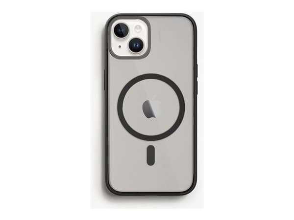 Woodcessories Clear Case MagSafe, Suojus, Apple, iPhone 14, 15,5 cm (6.1"), Musta, Läpikuultava