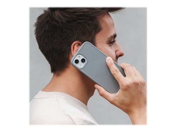 Woodcessories Bio Case - Baksidedeksel for mobiltelefon - med MagSafe - MagSafe-samsvar - BioRec - grå - for Apple iPhone 13