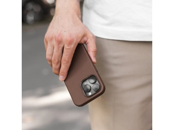 Woodcessories ECO730, Cover, Apple, iPhone 15 Plus, 17 cm (6.7"), Brown