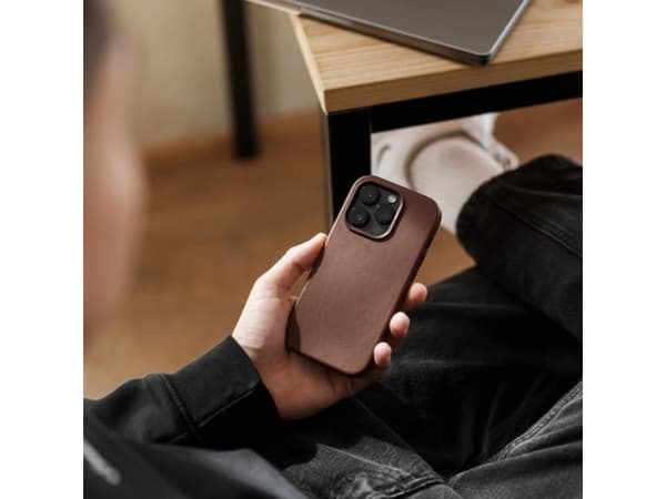 Woodcessories ECO730, Cover, Apple, iPhone 15 Plus, 17 cm (6.7"), Brown